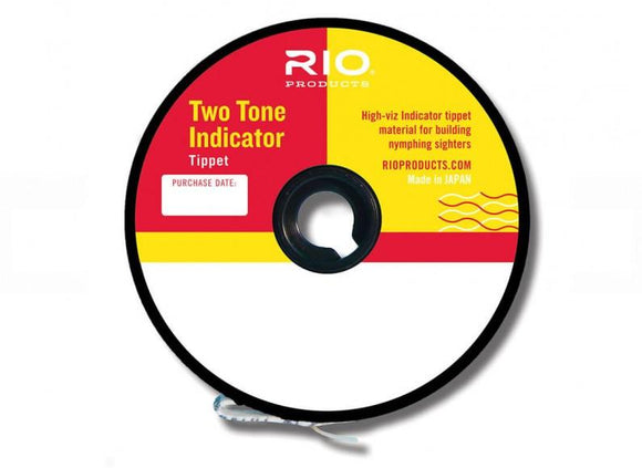 Rio 2 Tone Indicator Tippet - killerloopflyfishing Fly Fishing Tackle Outfitter & Guiding Service
